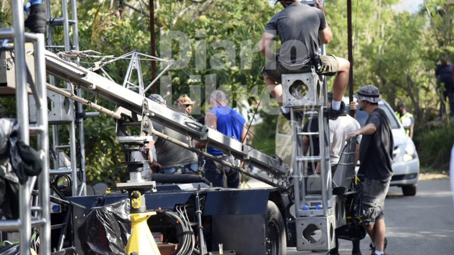 Filman escenas de la película “XXX: The Return of Xander Cage” en el municipio de Navarrete