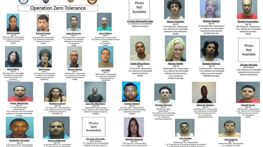 Apresan 21 pandilleros dominicanos en una operación en Rhode Island Apresan 21 pandilleros dominicanos en una operación en Rhode Island