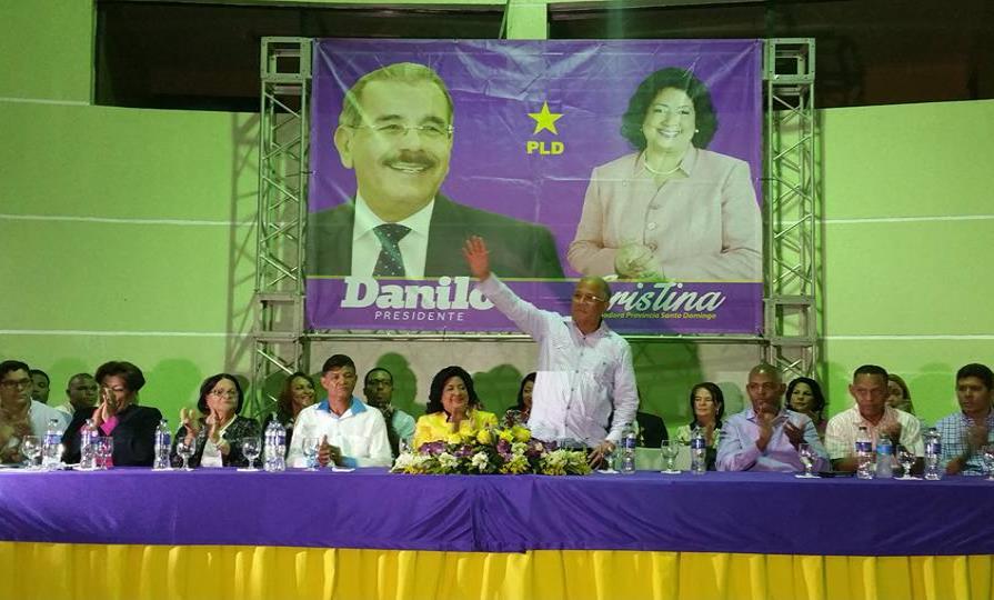 Proclaman  a Francisco Peña como candidato alcalde de la alianza PRD-PLD