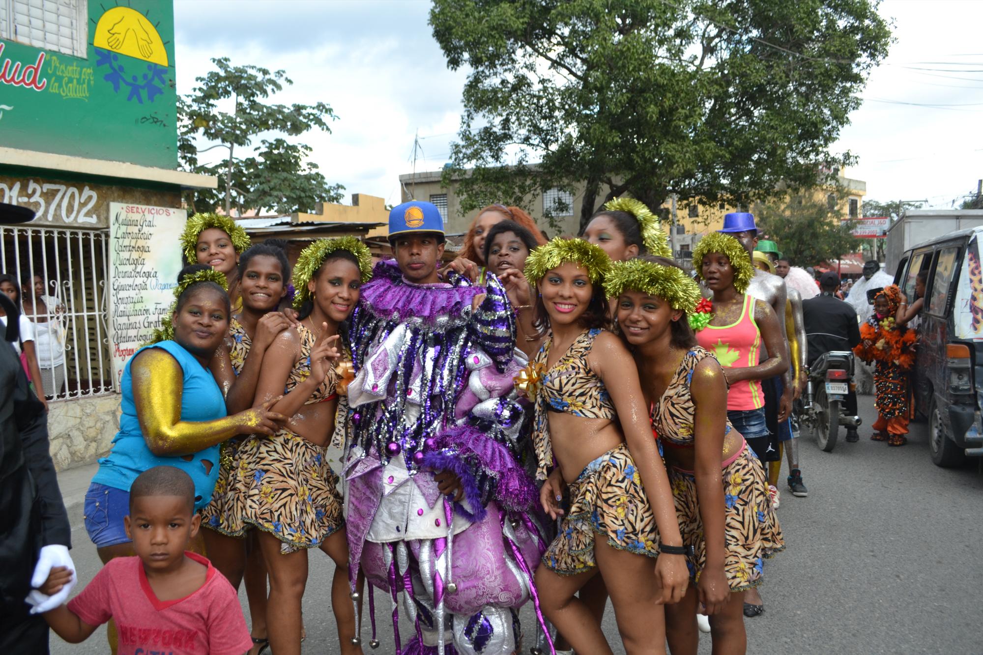 El calentamiento del Carnaval de Los Guaricanos