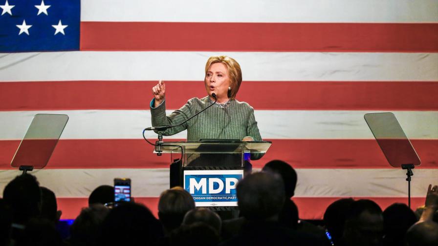 Clinton lleva casi la mitad de los delegados necesarios para la nominación