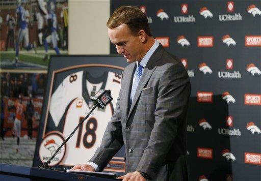 Peyton Manning anuncia su retiro 
