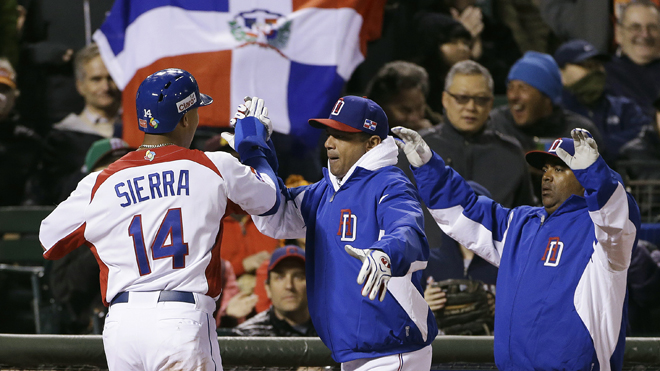 Jugadores no sembrados en la MLB como Moisés Sierra (14) jugaron un rol clave en el triunfo.