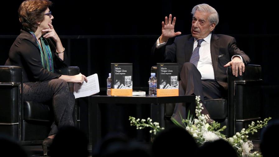 Vargas LLosa presenta su último libro: “Cinco esquinas”