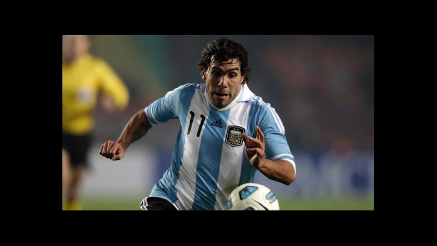 Tevez queda afuera de la Argentina que lidera Messi 