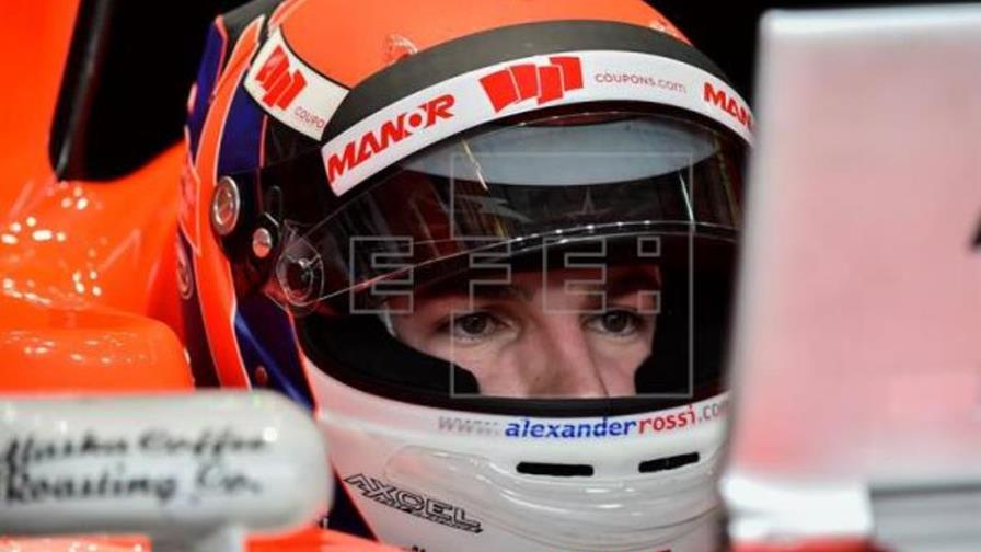 El estadounidense Alexander Rossi, piloto reserva de Manor