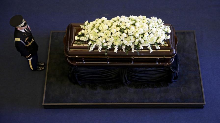 Abierta la capilla ardiente de la exprimera dama de EEUU Nancy Reagan