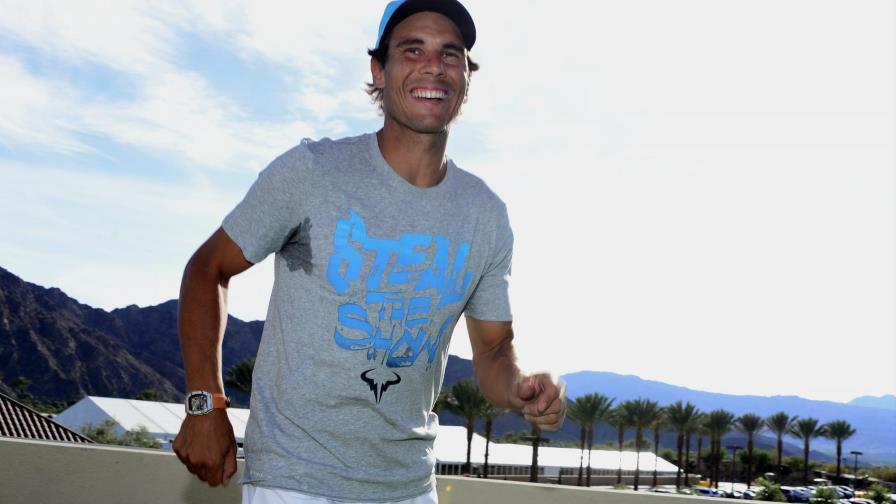 Nadal afirma que está mucho mejor que el año pasado en cuanto a sentimientos