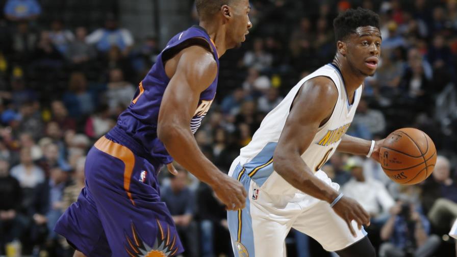 Emmanuel Mudiay anota 30 y Nuggets doblegan a Suns 