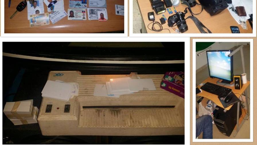 Policía desmantela supuesta banda de falsificadores en Higüey Policía desmantela supuesta banda de falsificadores en Higüey