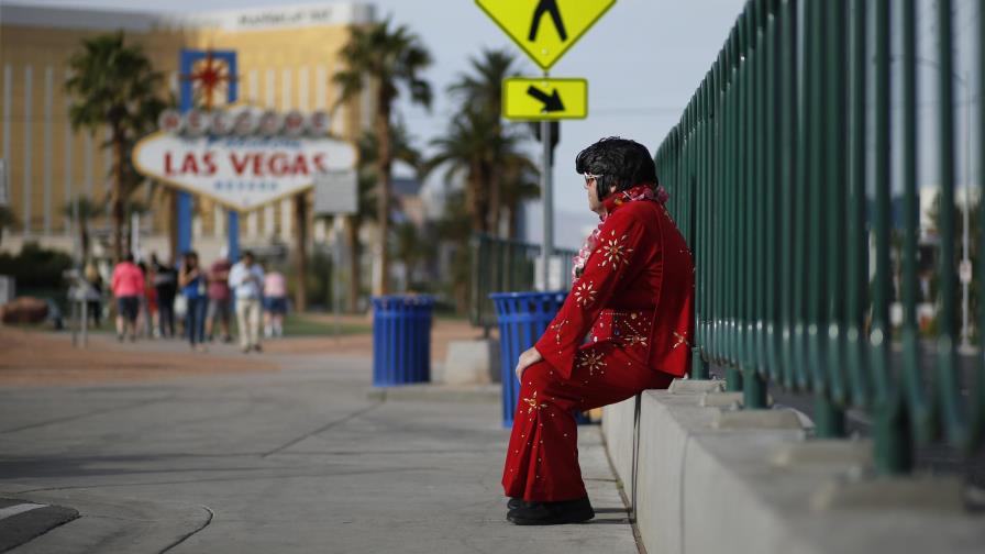 El amor por Elvis Presley se resiente en Las Vegas 
