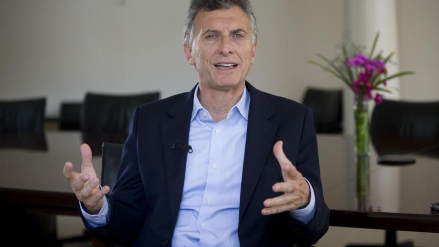 El presidente de Argentina Mauricio Macri pide transparencia en el fútbol de su país