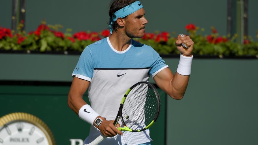 Rafael Nadal sobrevive en Indian Wells, Wawrinka no