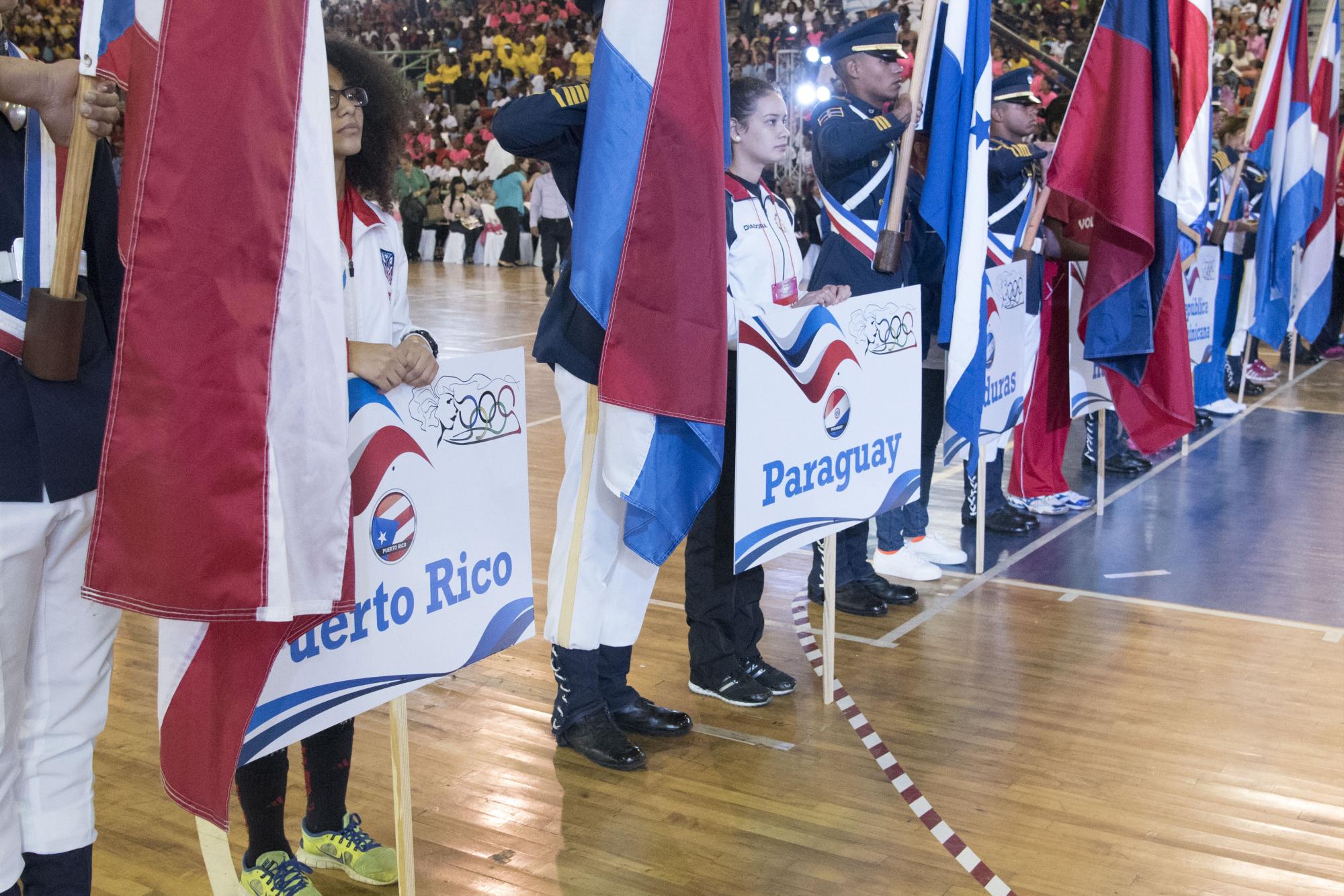 Nueve países compiten en los Juegos, que concluyen el domingo. Nueve países compiten en los Juegos, que concluyen el domingo.