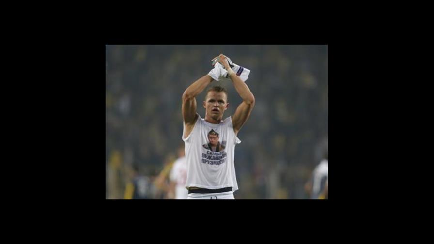 La UEFA multa con 5.000 euros al jugador que exhibió una camiseta de Putin