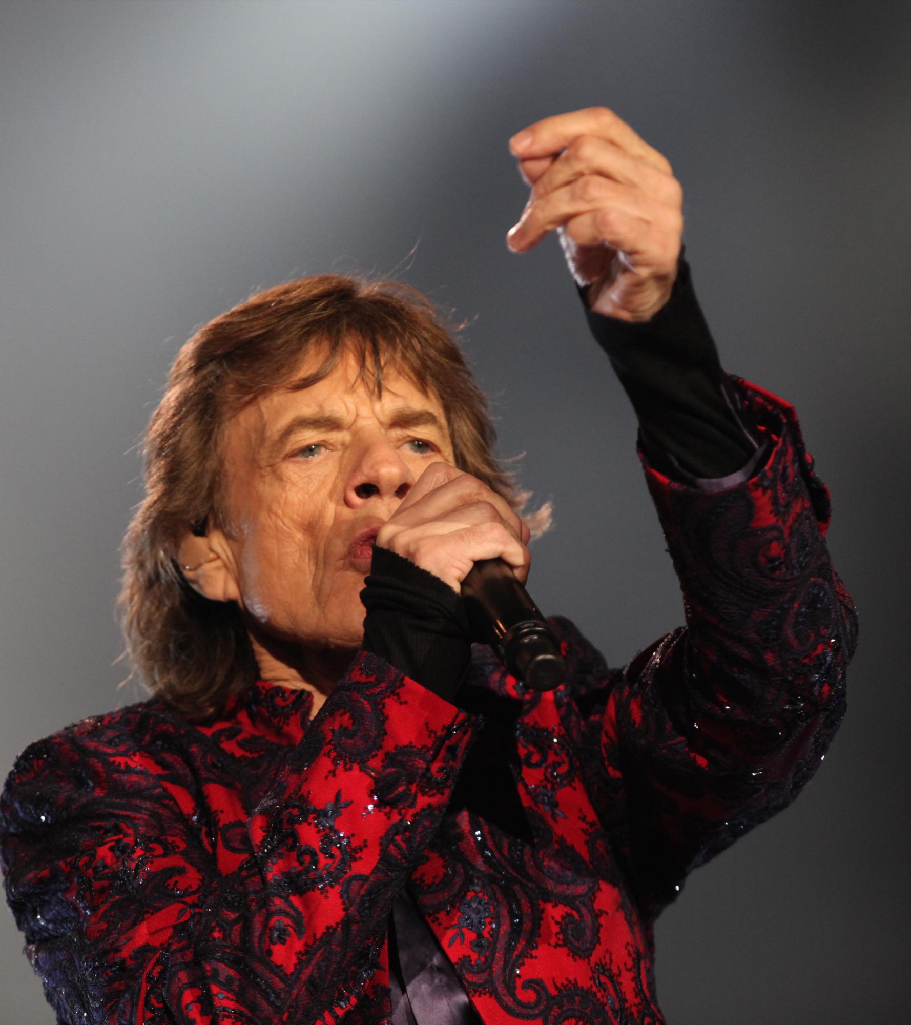  Mick Jagger en el Foro Sol de la Ciudad de México (México) 