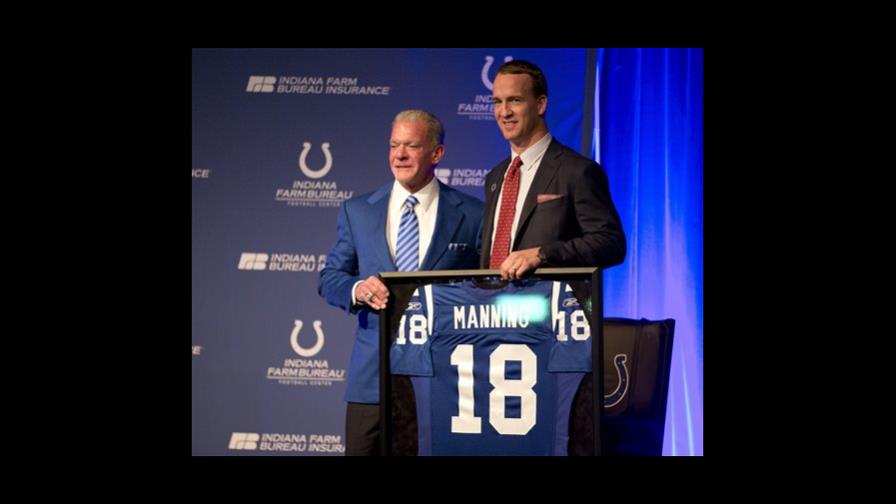 Los Colts retirarán el número de Peyton Manning 