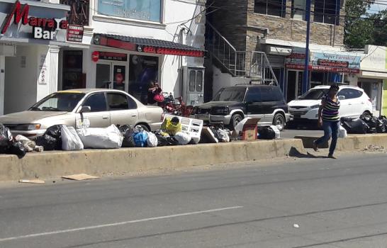 Reata de avenida Estrella Sadhalá de Santiago es un depósito de basura