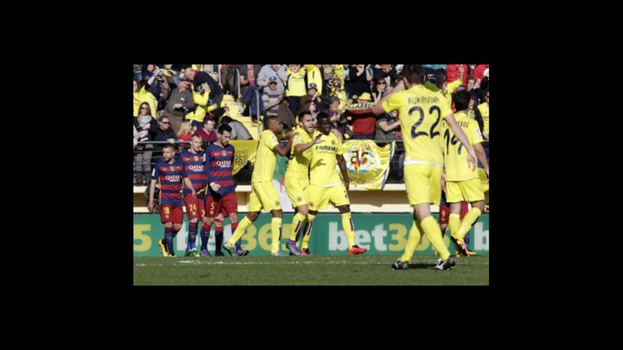 Barcelona empata en Villarreal y cierra racha victoriosa 