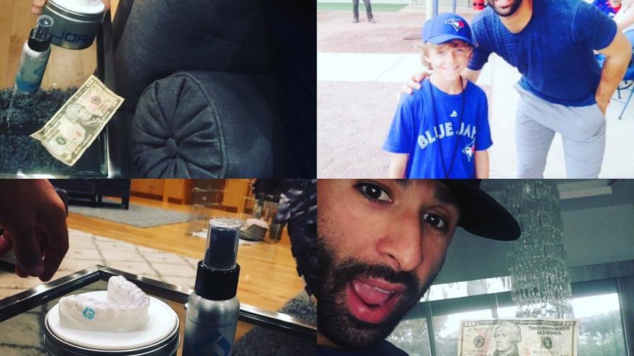 José Bautista resume su buen día en Instagram