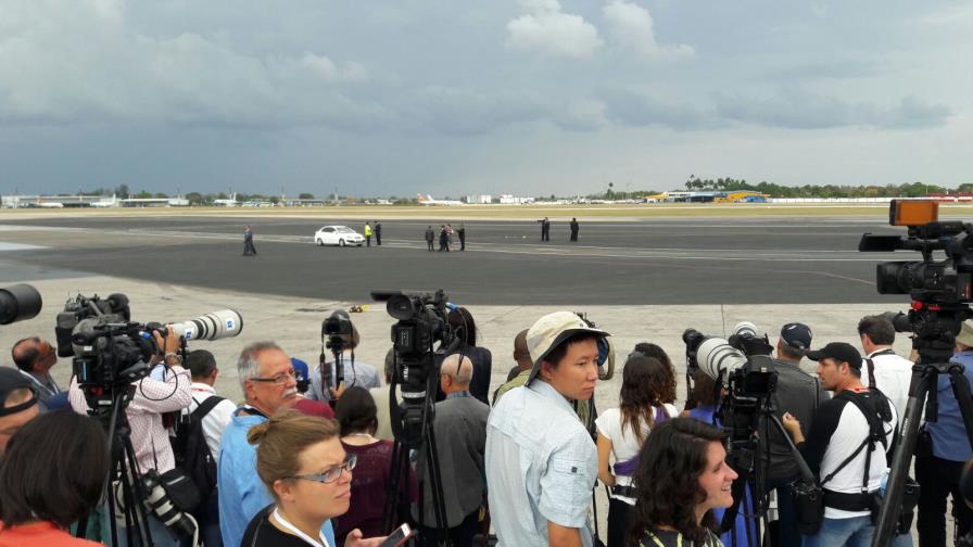 Barack Obama no había llegado a las 3:50 de la tarde, como dijo EFE
