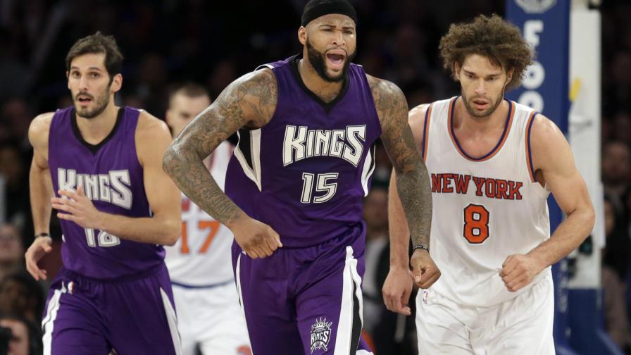 Cousins y la defensa de Sacramento abruma a los Knicks 
