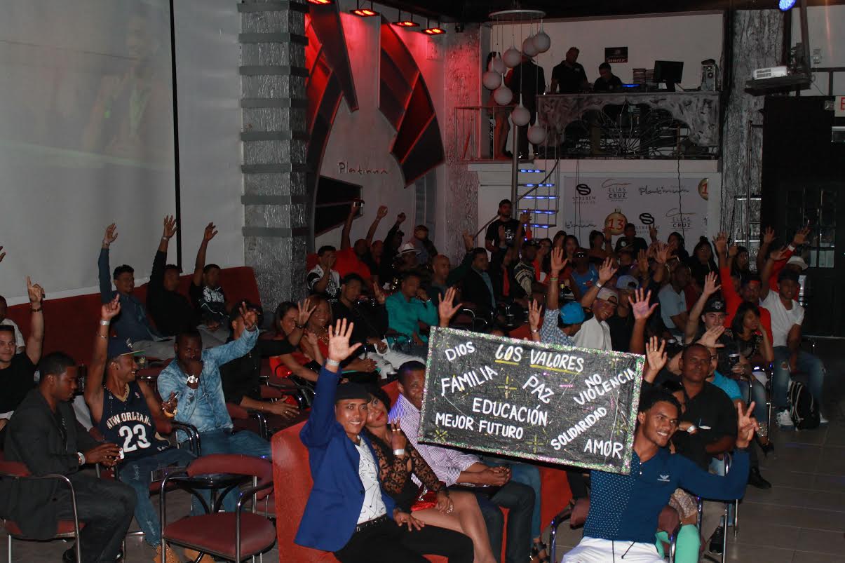 Los asistentes a la actividad