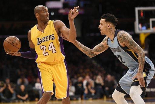 Lakers vencen a Grizzlies y rompen mala racha 