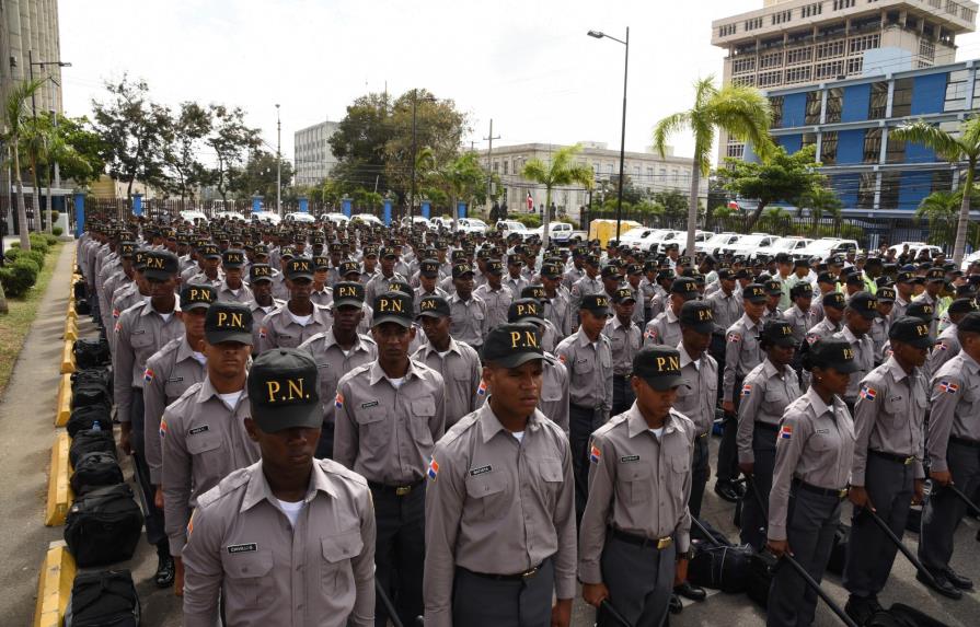 La Policía refuerza patrullaje con 5,000 agentes más en esta Semana Santa
