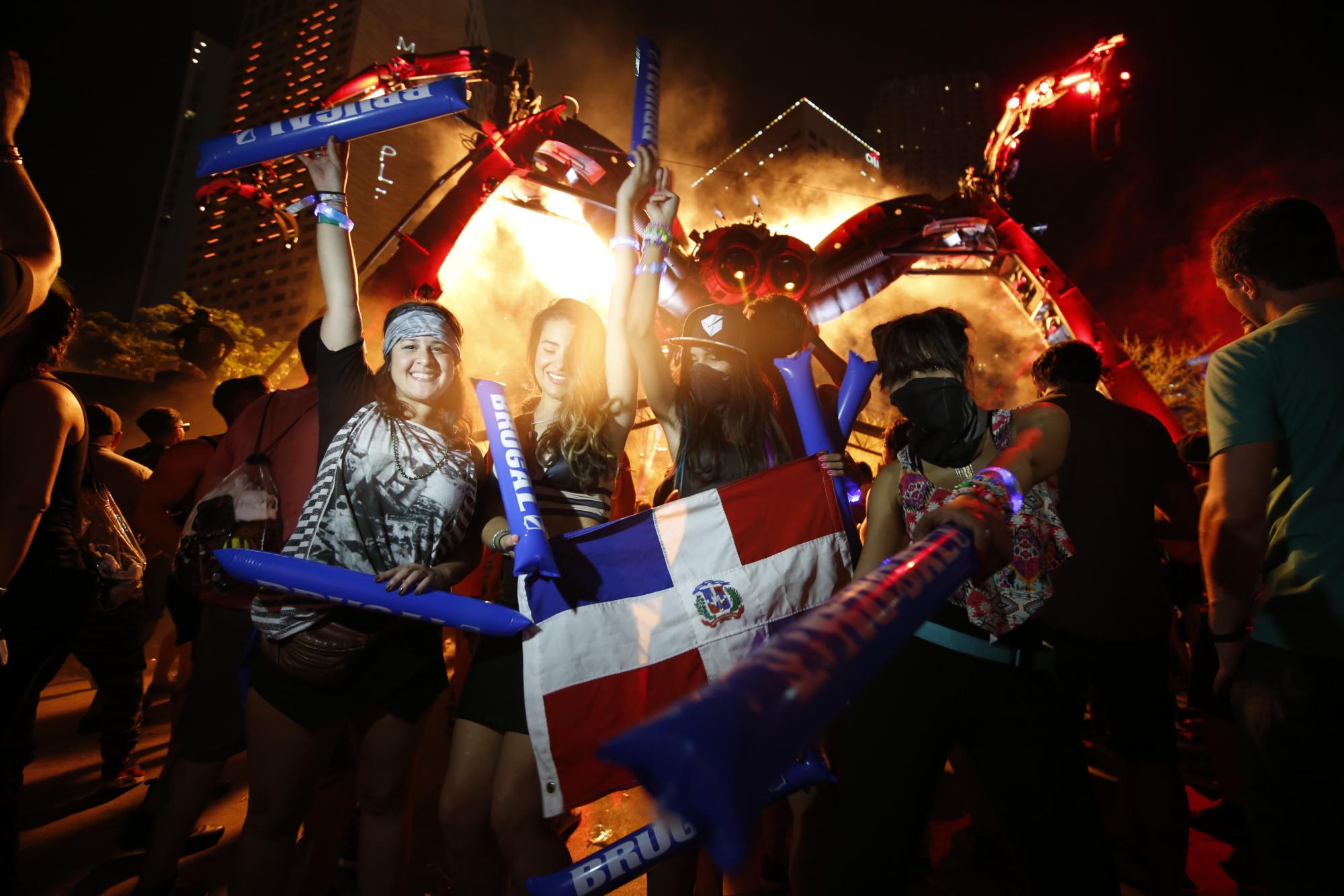 Los ganadores disfrutaron de música electrónica bailable 