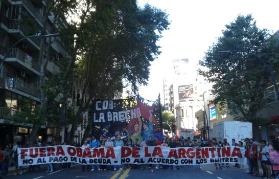 Izquierda en Argentina protesta contra la visita de Obama