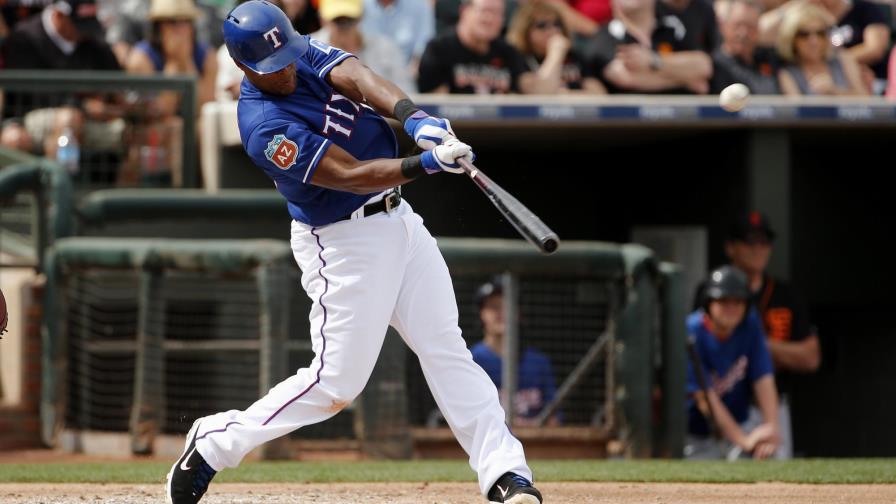 Adrian Beltré y Ronald Guzmán disparan jonrón; Wily Peralta gana