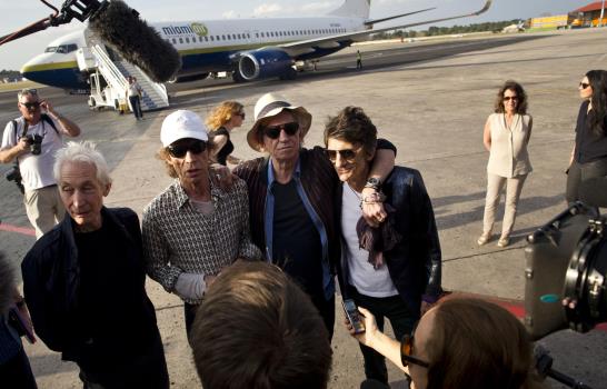 Los Rolling Stones, felices de estar en Cuba para concierto histórico