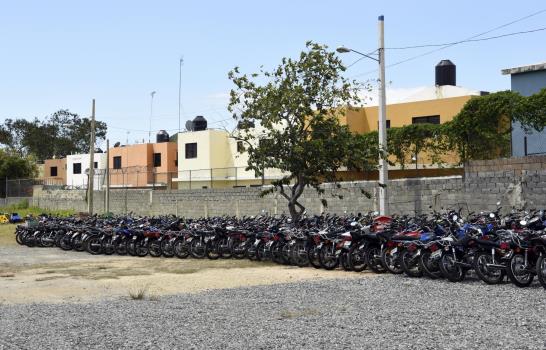 AMET retiene cientos de motocicletas en el Gran Santo Domingo 
