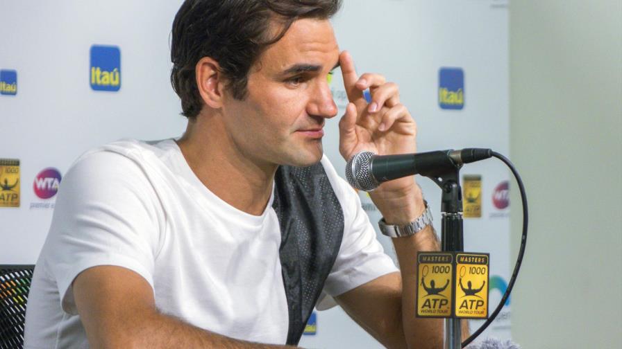 Suizo Roger Federer se retira del torneo Masters 1000 de Miami