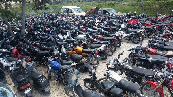 La Amet retiene más de 800 motocicletas en todo el país