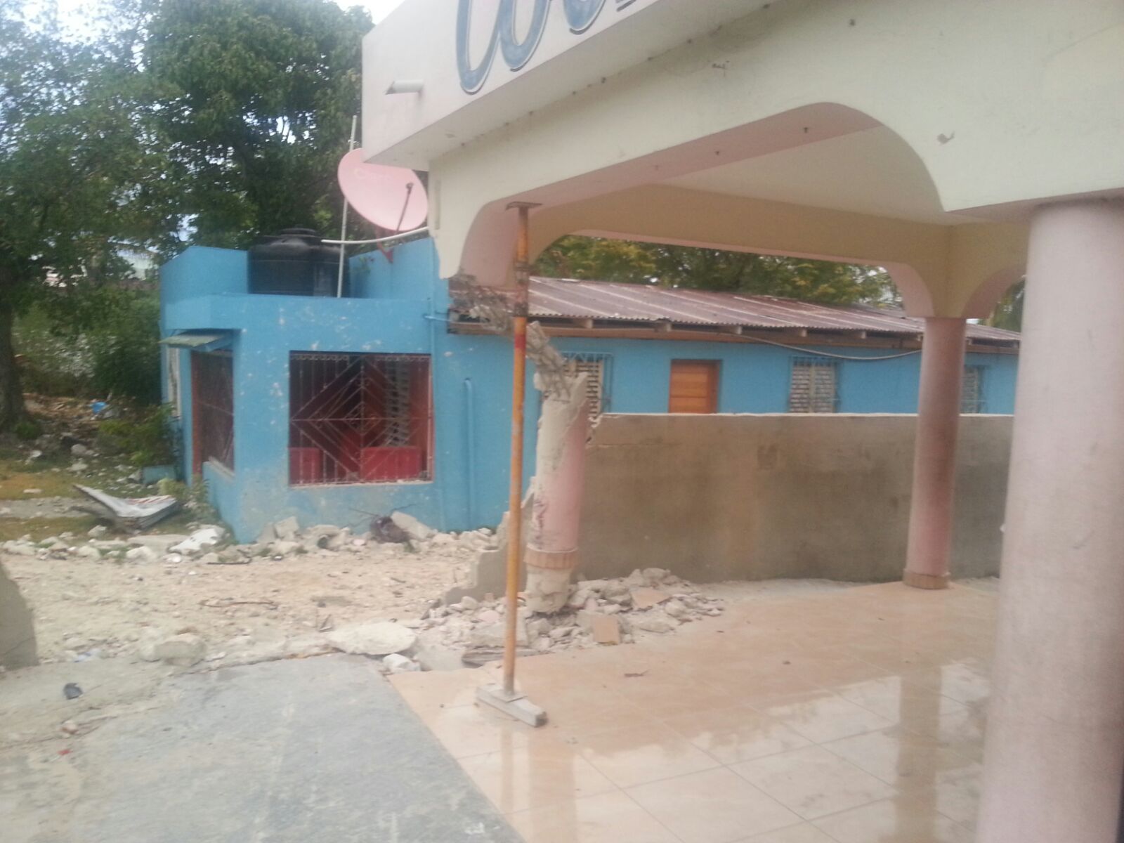 Estado en que quedó la vivienda