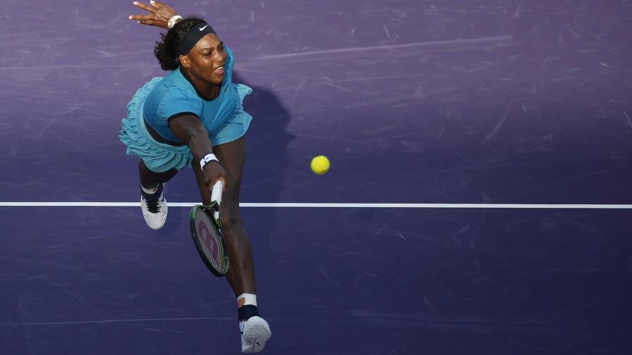 Serena Williams gana sin brillo en Miami a la kazaja Diyas