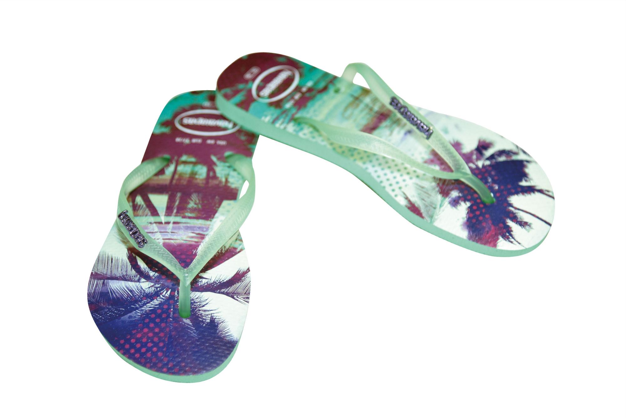 Sandalias Havaianas. En tiendas por departamentos