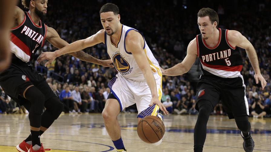 A Golden State Warriors le queda bien hasta los bloopers