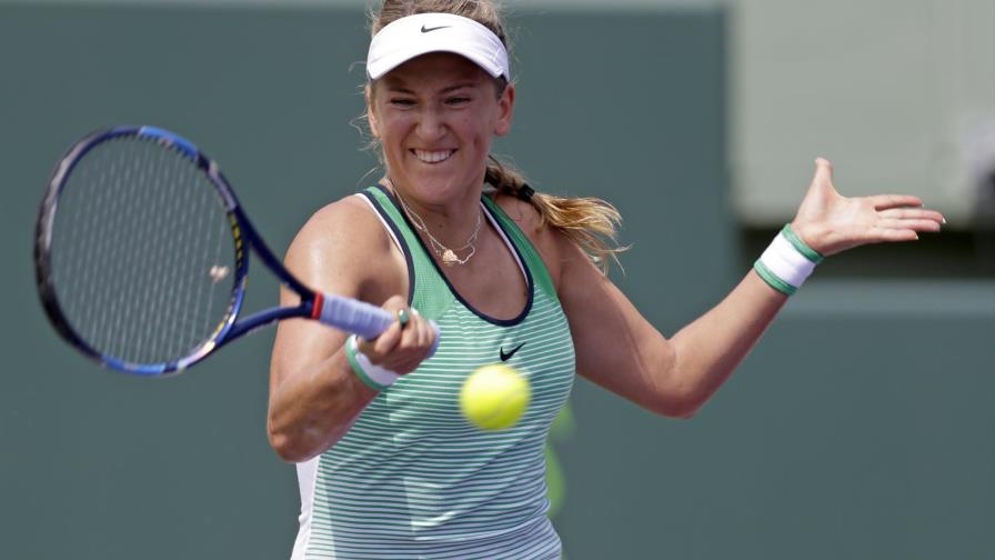 Azarenka se repone de un inicio flojo y avanza en el Abierto de Miami