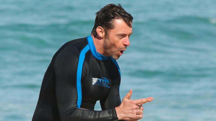 VÍDEO: Hugh Jackman salva a su hijo y a otras personas de morir ahogados