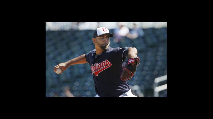 Los Indios, a puro ponche; Danny Salazar es parte de la rotación abridora 