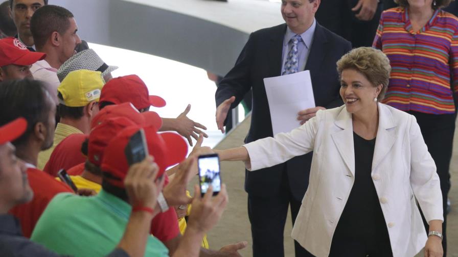 Dilma Rousseff busca el apoyo de los partidos de la coalición