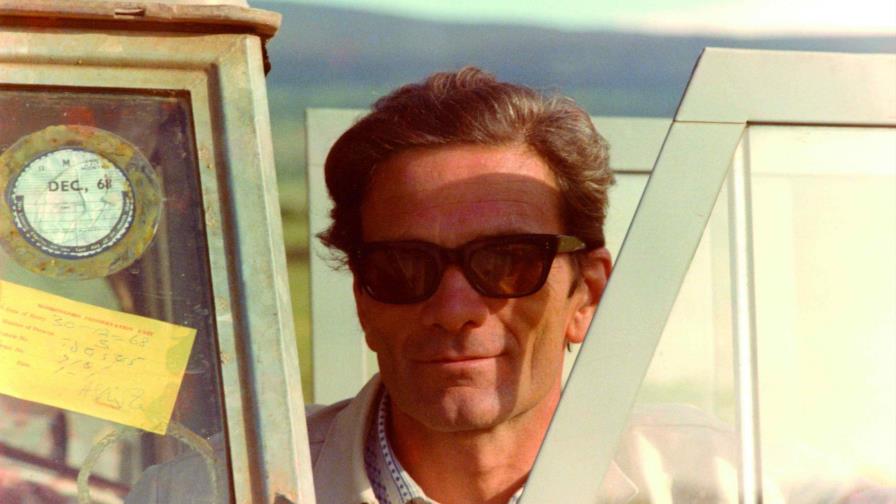 Destrozan memorial de Pasolini en Roma y dejan pancarta con mensaje homófobo