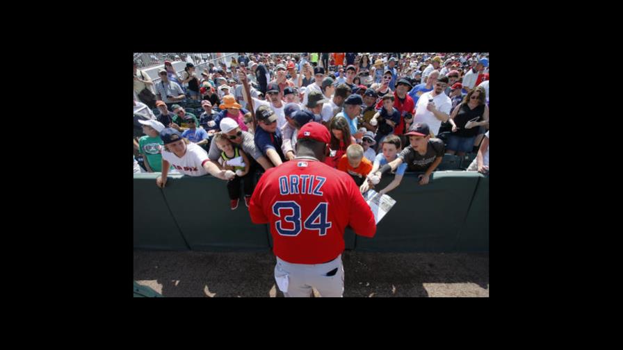 David Ortiz: No crean que no esté hambriento porque me voy a retirar