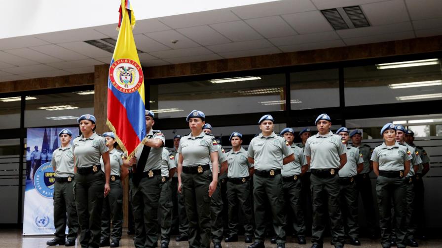 Colombia envía nuevo contingente de policías a misión humanitaria en Haití
