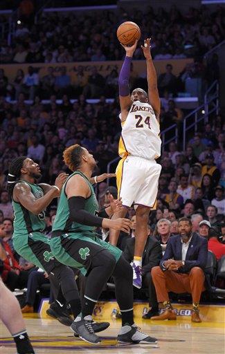 Celtics sobreviven a 34 puntos de Kobe