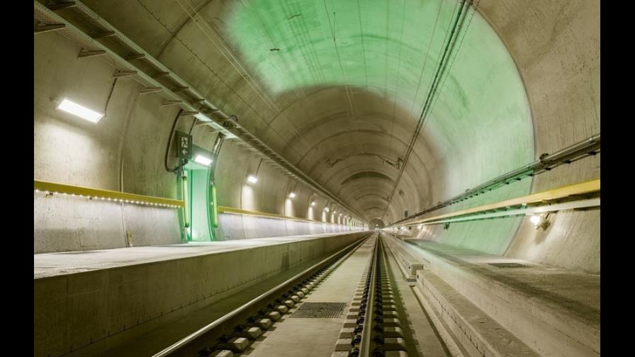 Viaje al túnel más largo del mundo, solo por dos meses Viaje al túnel más largo del mundo, solo por dos meses