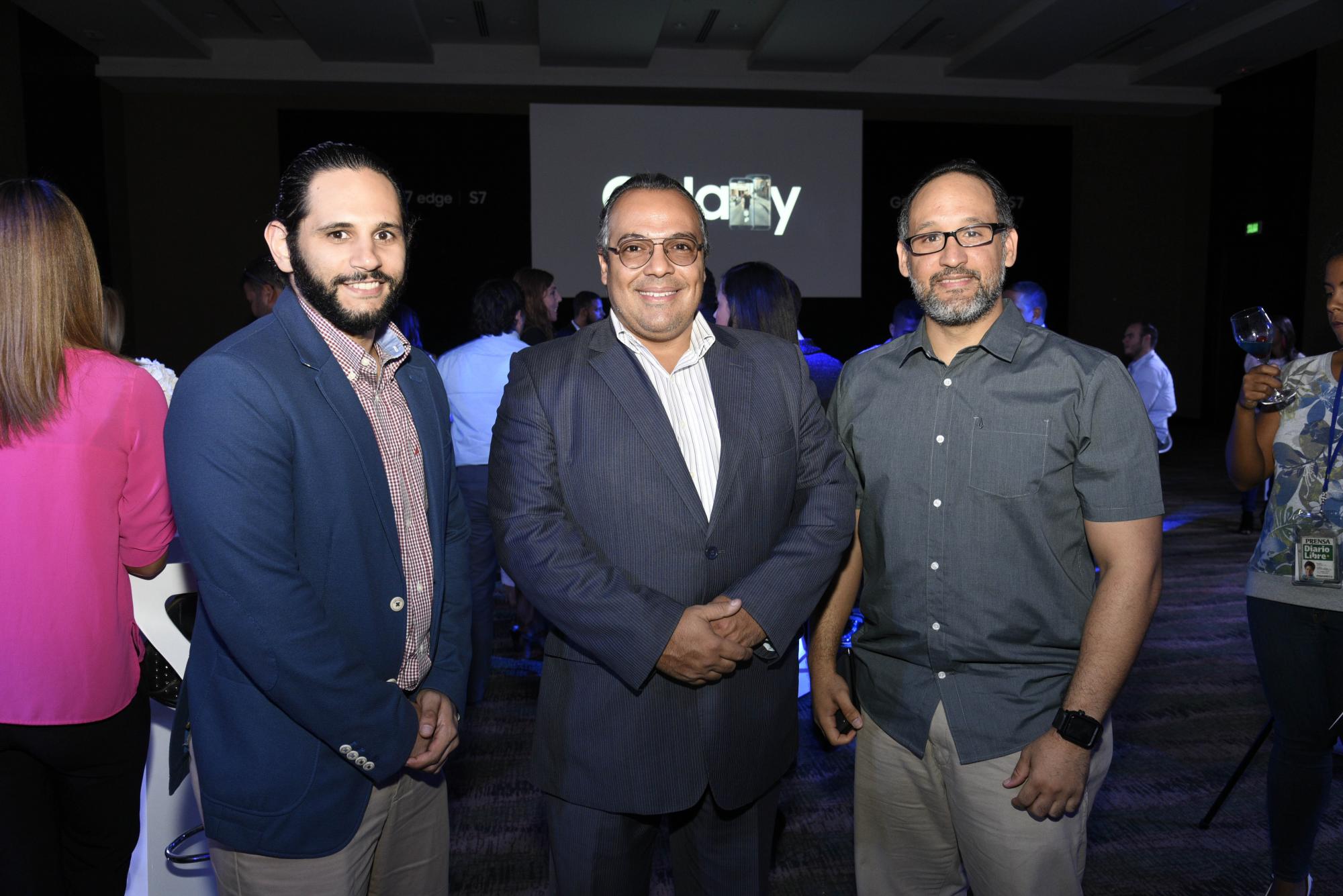 Juan Soto, Valdemar Taveras e Hipólito Delgado.